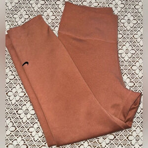 Nike Women's Leggings in Rust